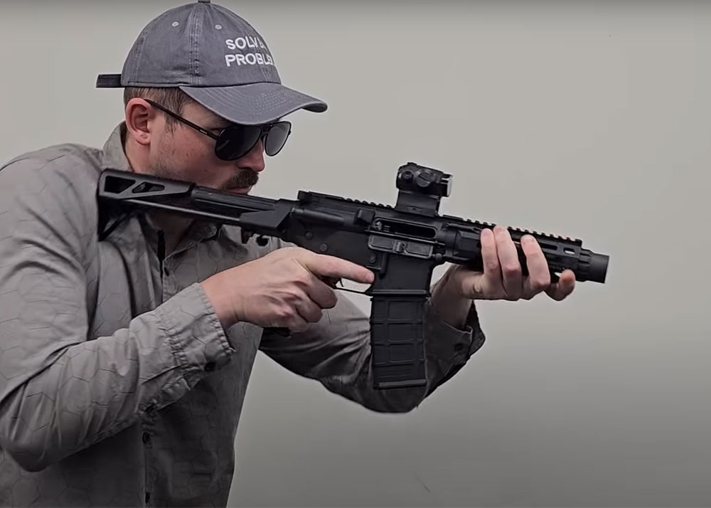 Explosive Enterprises On The GHK Airsoft V3 AR GBBR