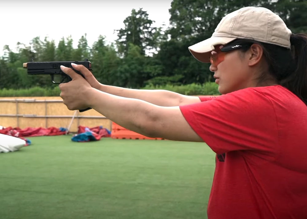 Lilly Tactical With The RWA Agency Arms Ronin Pistol