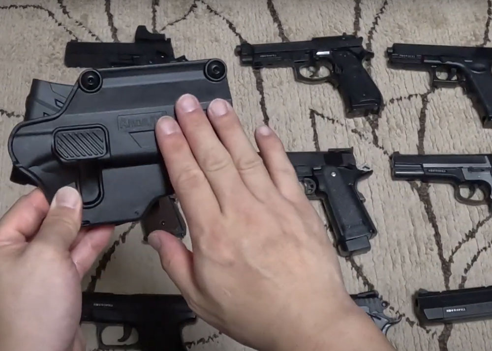 Airsoft Sweet Tooth Daicha Testing The Amomax Multi-Fit Holster
