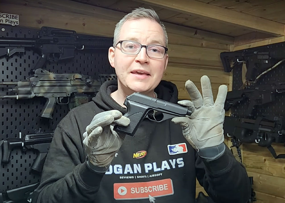 Logan Plays SRC Walther PPK Gas Pistol Review