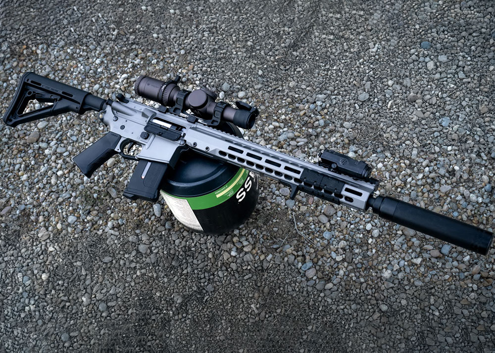 Silent Industries Custom Krytac REC-7 DMR Build