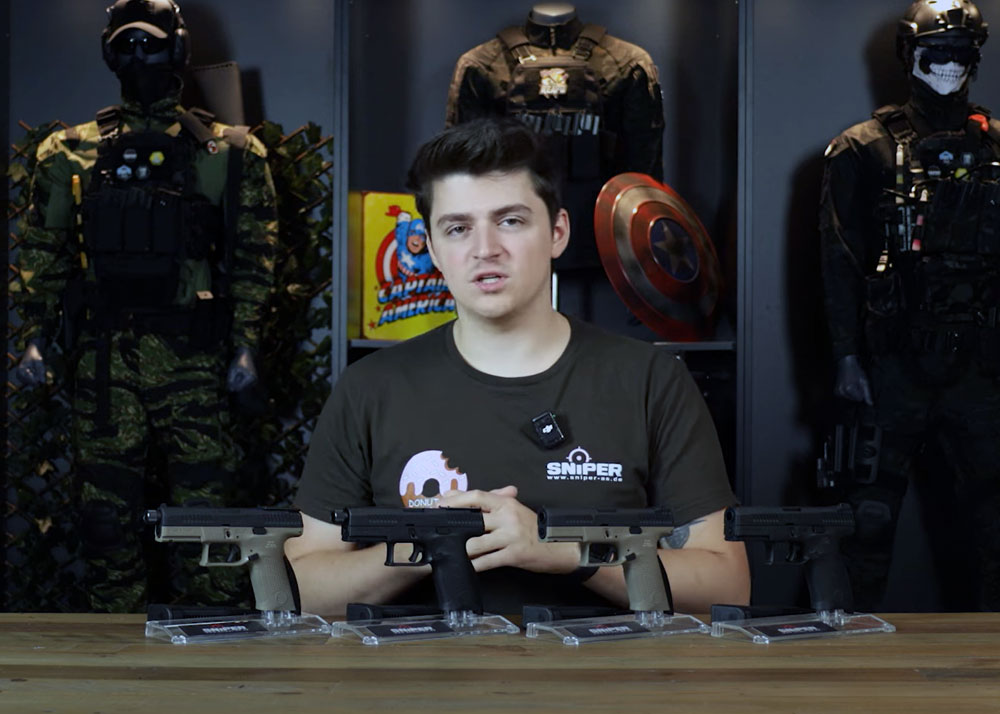 Sniper-AS ASG CZ P-10C CO2 Blowback Pistol