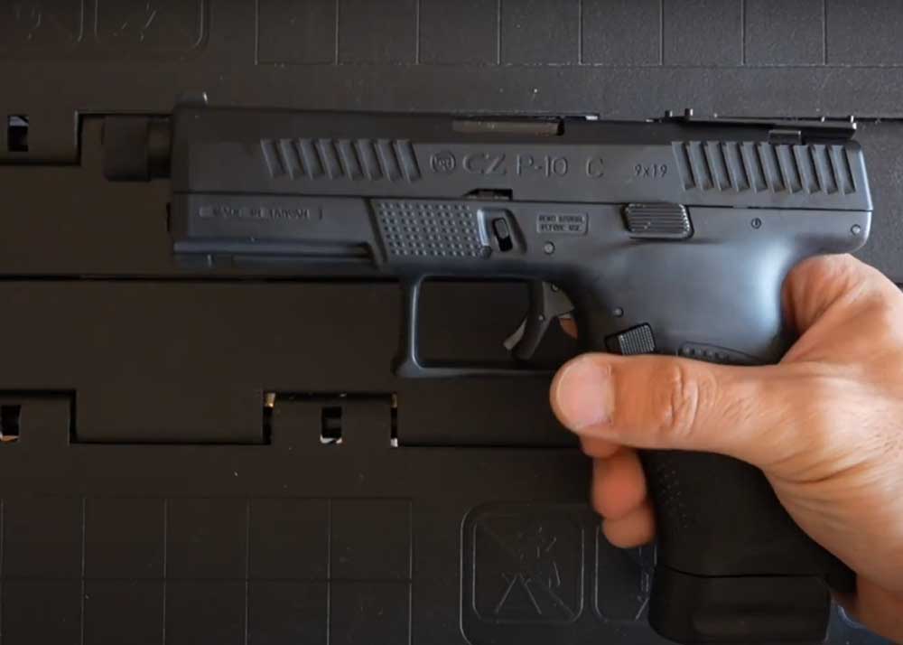Happy Burger ASG CZ P-10C Unboxing & Test
