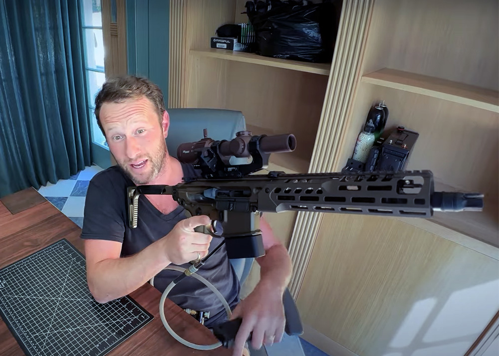 6mm Badger Airtac HPA Adapter Build For M4 GBBR