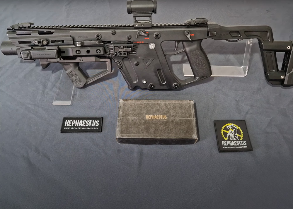 Middle Aged Gamer: Krytac Kriss Vector Enhanced Recoil Power Upgrade