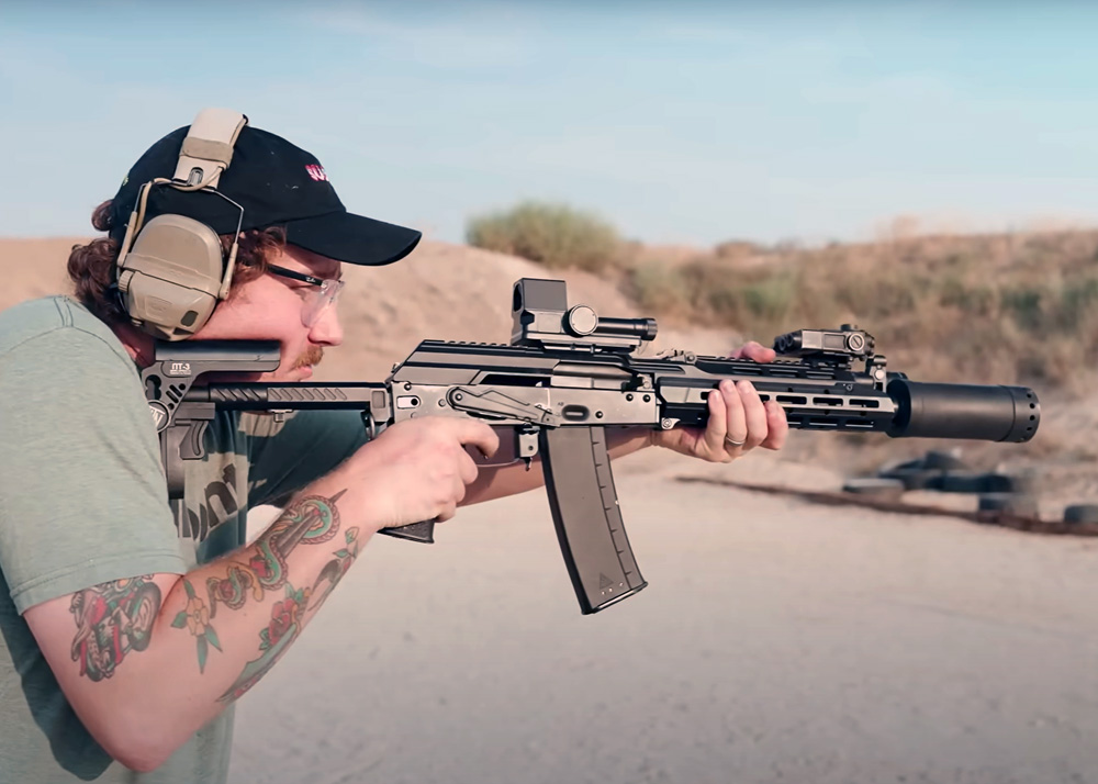 Micah Mayfield With A Modded AK-102