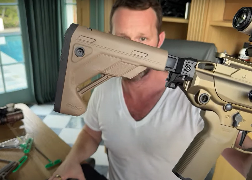 6mm Badger Upgrading the Toxicant Airsoft XM5 Stock