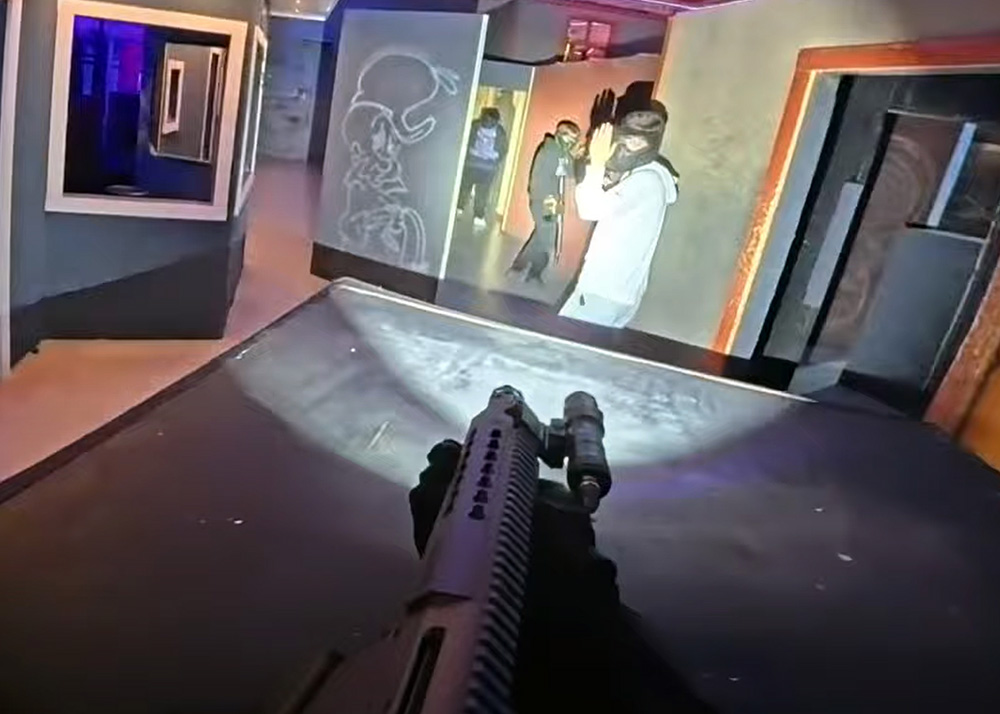 Airsoft Predator Wolverine TTI Gen-12 HPA Shotgun Gameplay