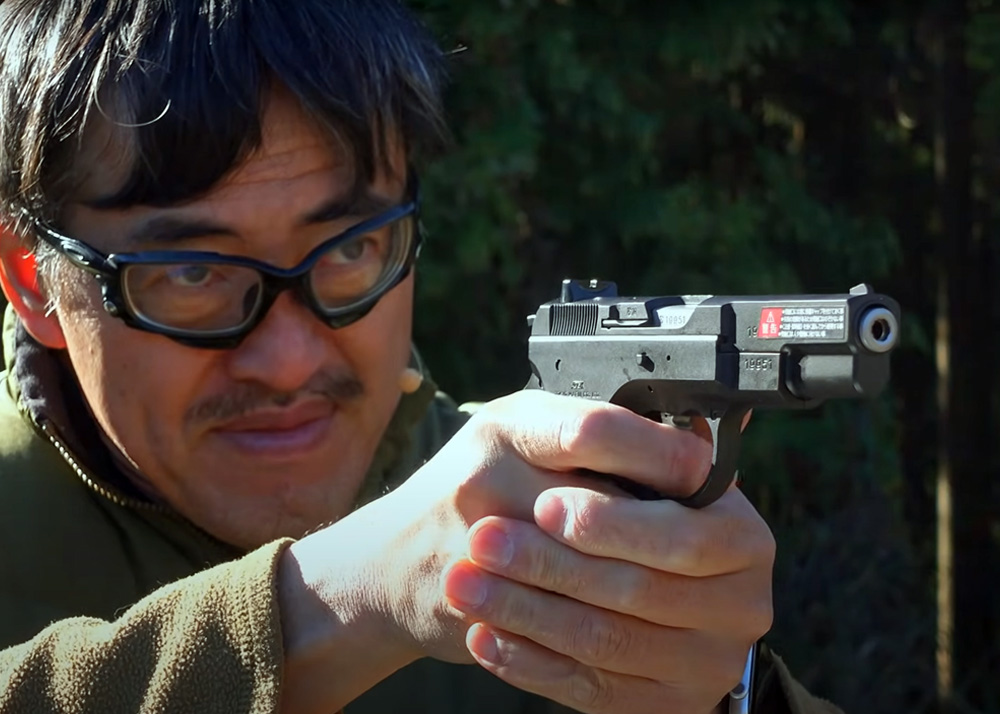 Mach Sakai With The Tokyo Marui CZ75 Springer Pistol