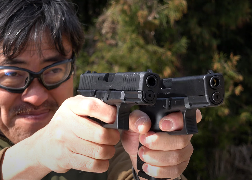 Mach Sakai Tokyo Marui G19 Gen 4 vs Baton Airsoft G19 Gen 5 MOS