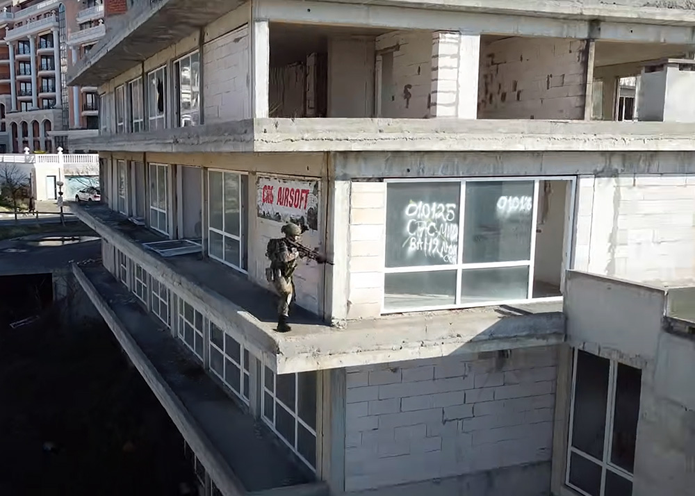 Recon By BBs Airsoft Game Site In The Middle Of The City