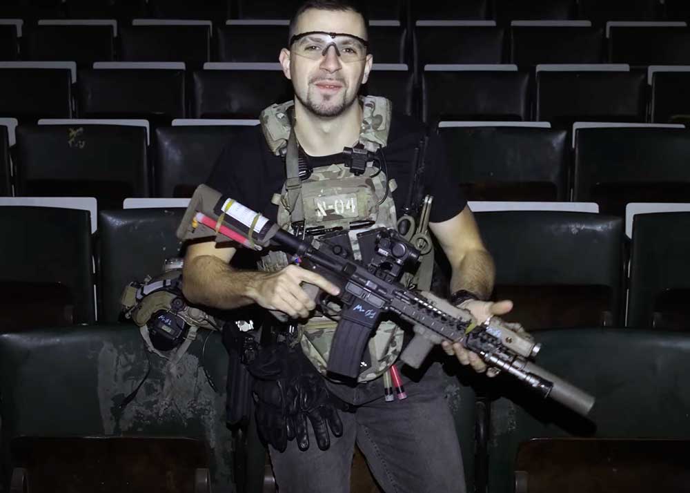 Simply Aritz Playing Airsoft At A Real Science University