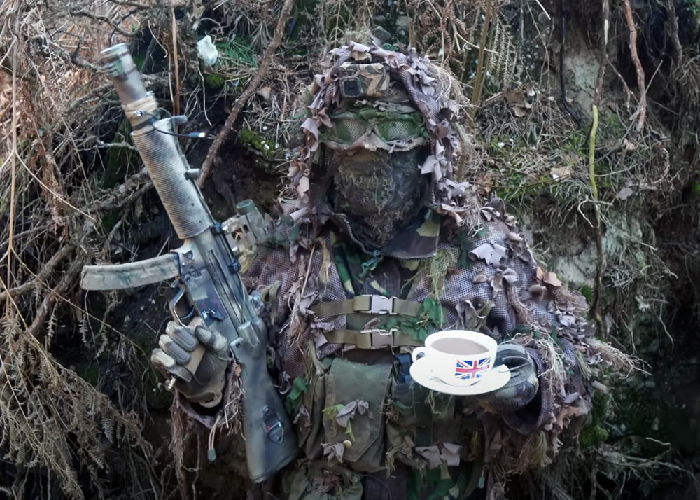 Airsoft CamMan's Stealth SMG Trench Battle