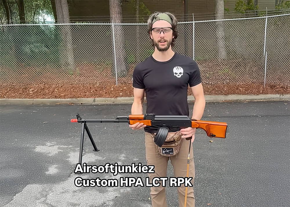 Airsoftjunkiez Custom HPA LCT Airsoft RPK 