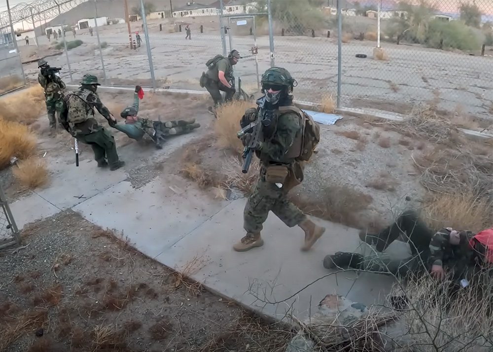Jet DesertFox Leads A Sunset Strike During Revolt Milsim Event