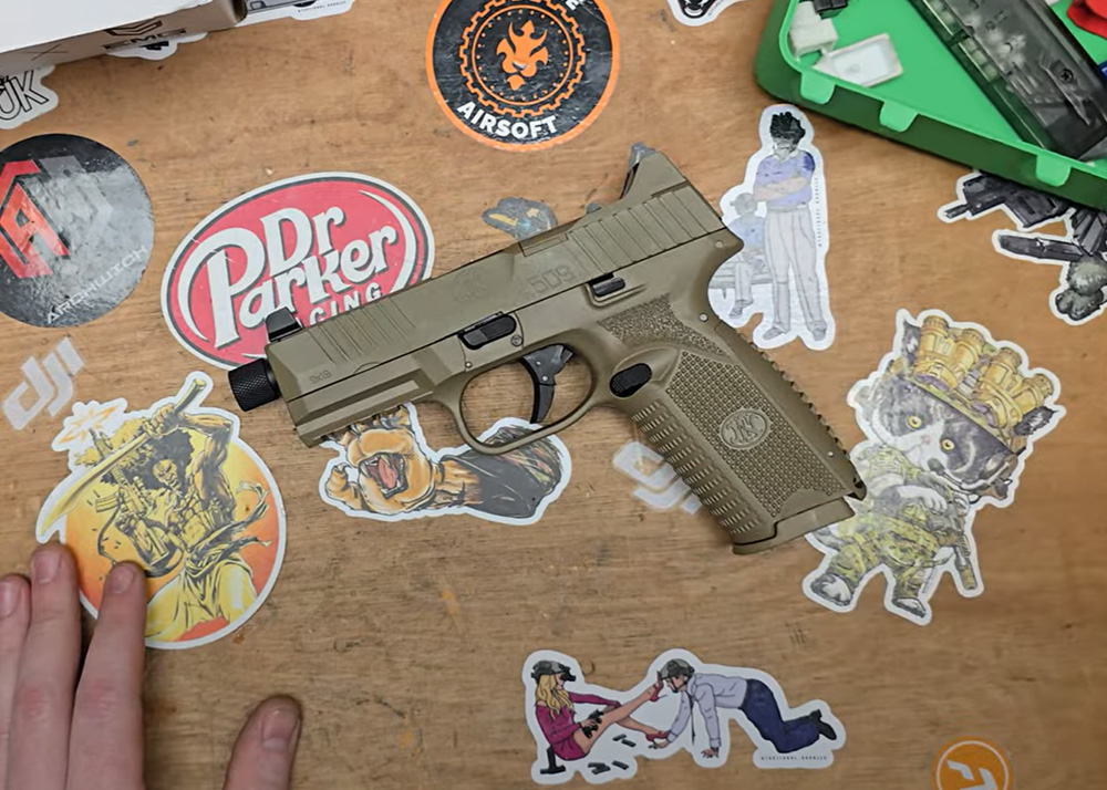 Jaeger Precision On The EMG FN 509 GBB Pistol 