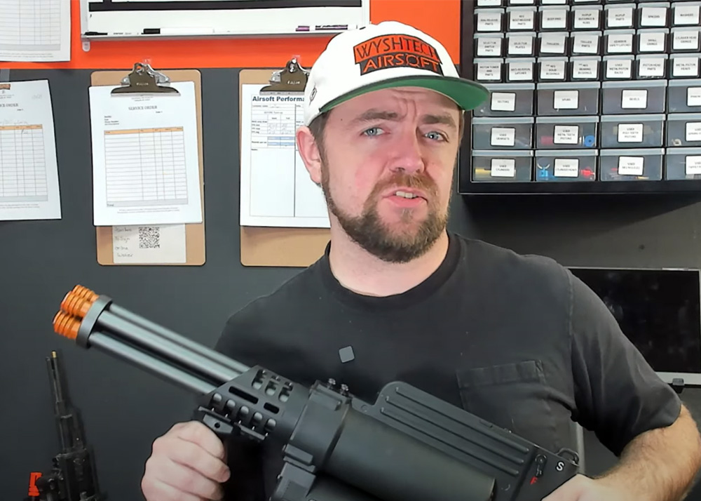 WYSHTECH Airsoft: WE23 Minigun Series Build Part 1