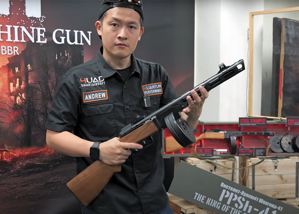 4UAD Smart Airsoft: VFC PPsh-41 & New Products For 2025