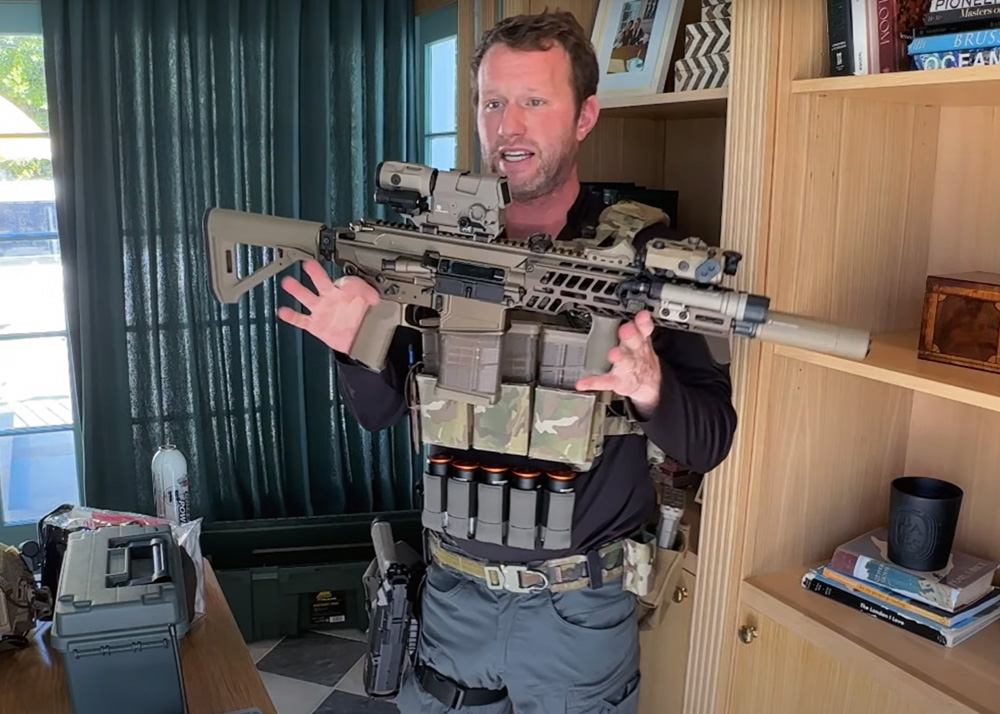 6mm Badger's Full GBBR Loadout with XM5 & Volcano Launcher