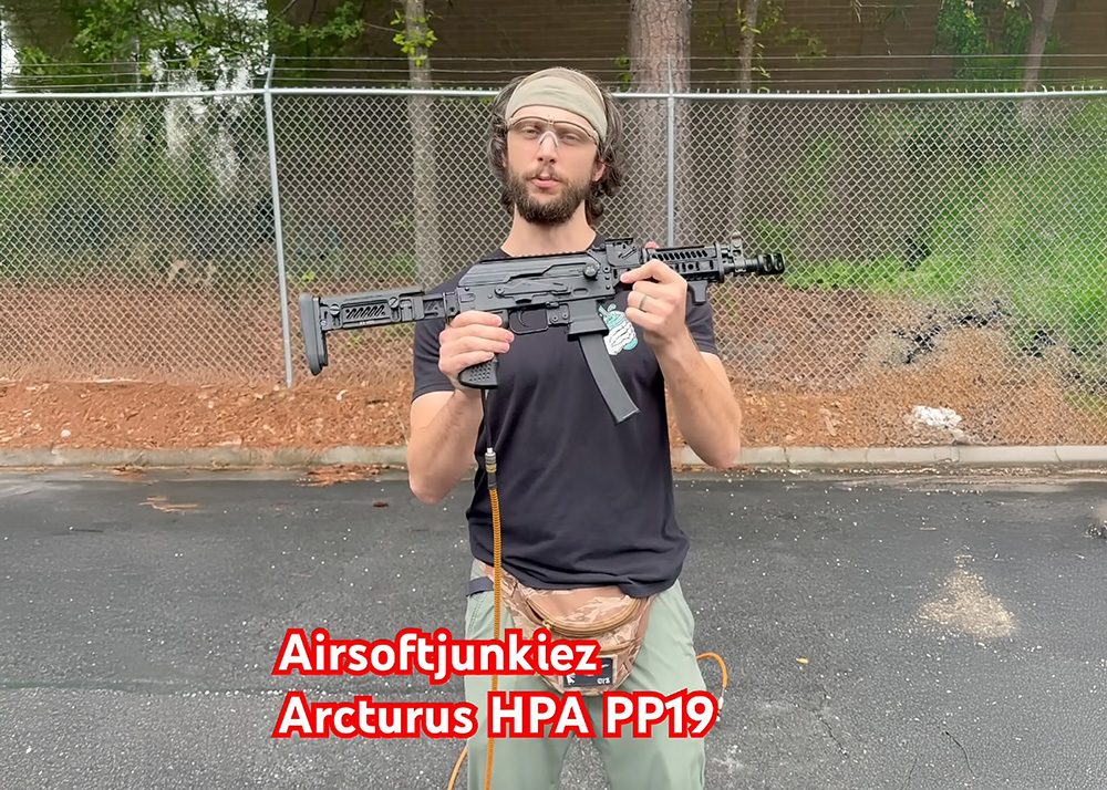Airsoftjunkiez Arcturus PP-19 HPA Build