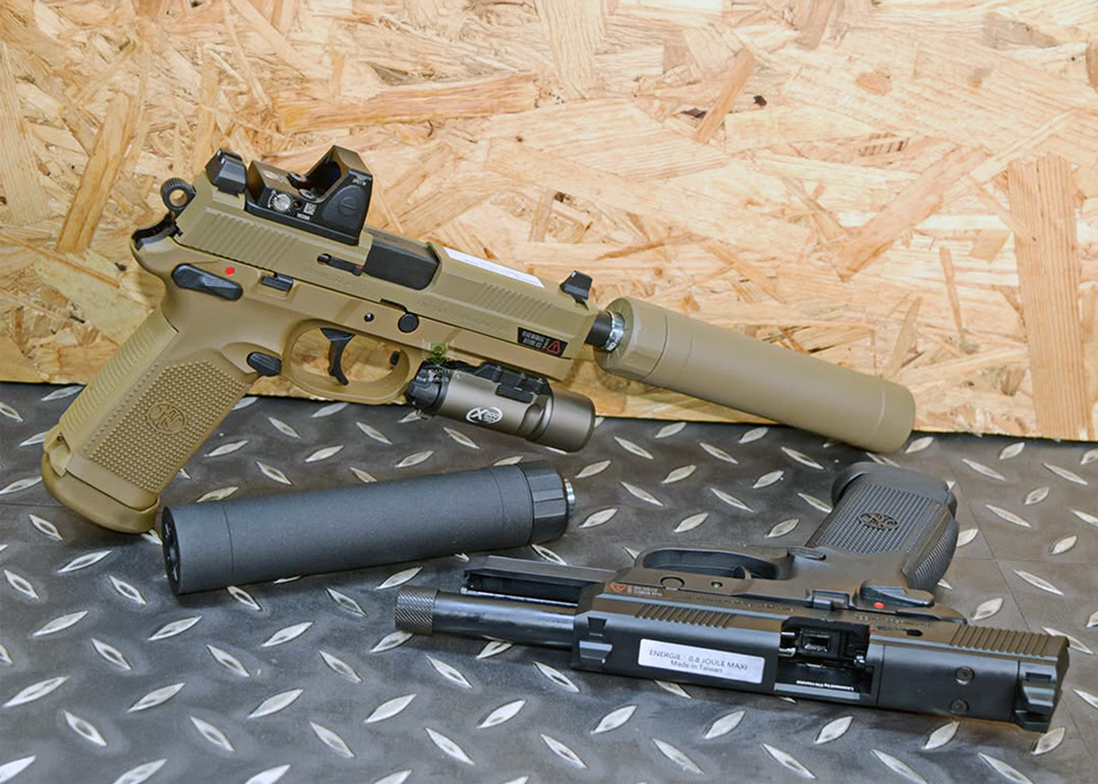 Jeidanten VFC CyberGun FNX-45T GBB Pistol