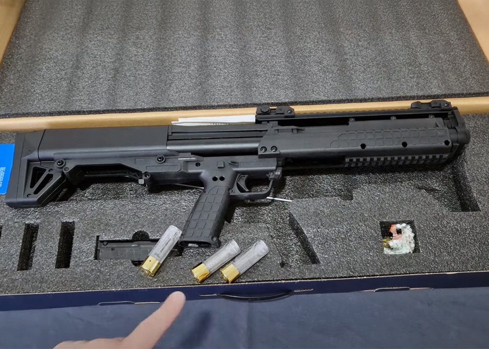 Middle Aged Gamer EMG KSG-12 Gas Shotgun Unboxing