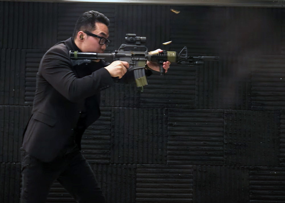 Chairman Cat XM177E2 with Delta Team Tactical FRT