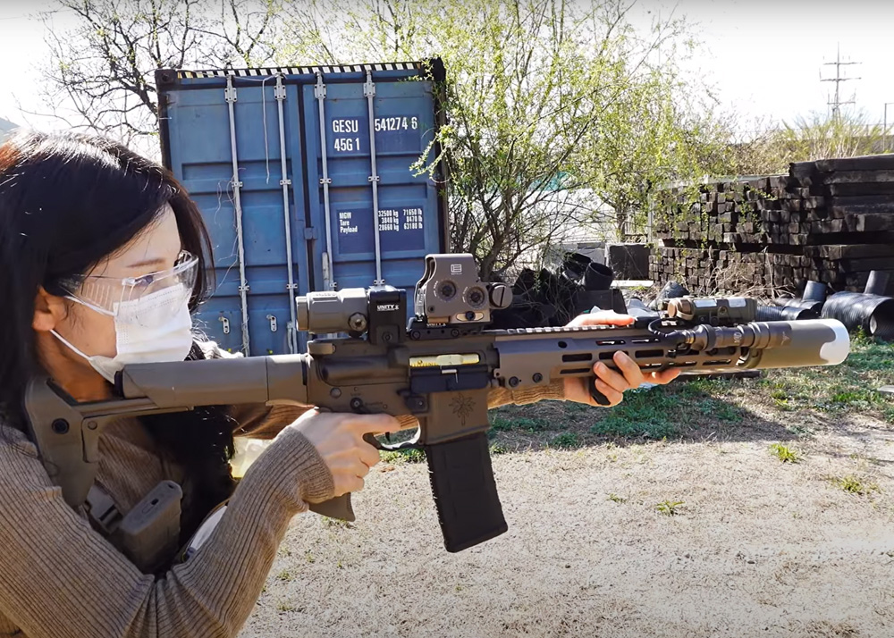 DO999 Tokyo Marui MTR-16 GBB Rifle ASMR