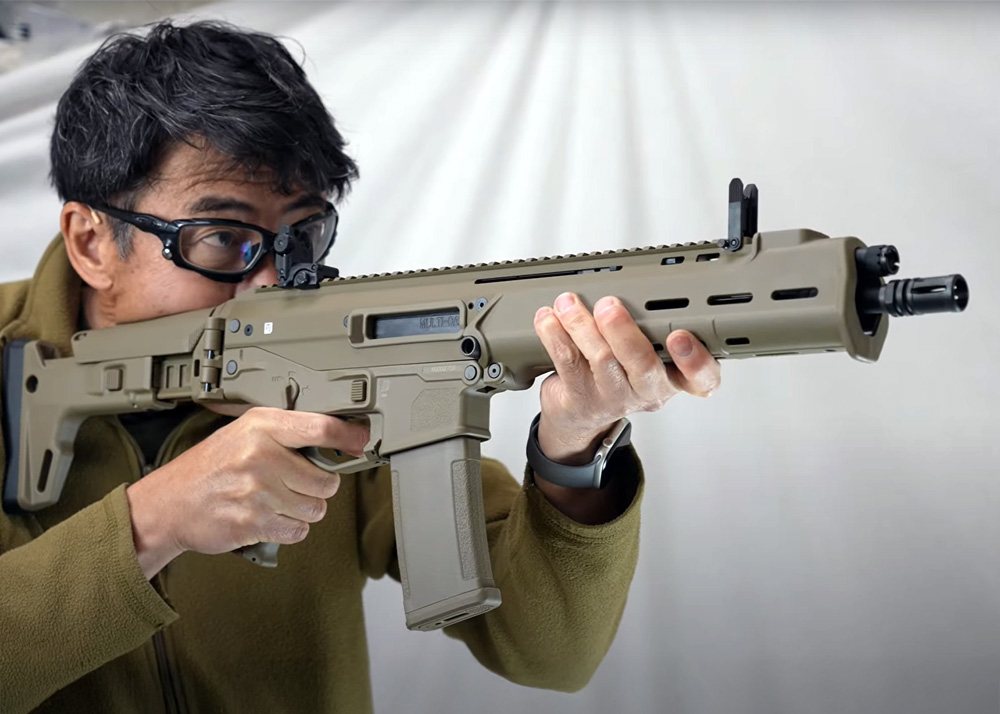 WA Super Real Gun] WA Beretta M8045 Cougar F Carbon Black HW