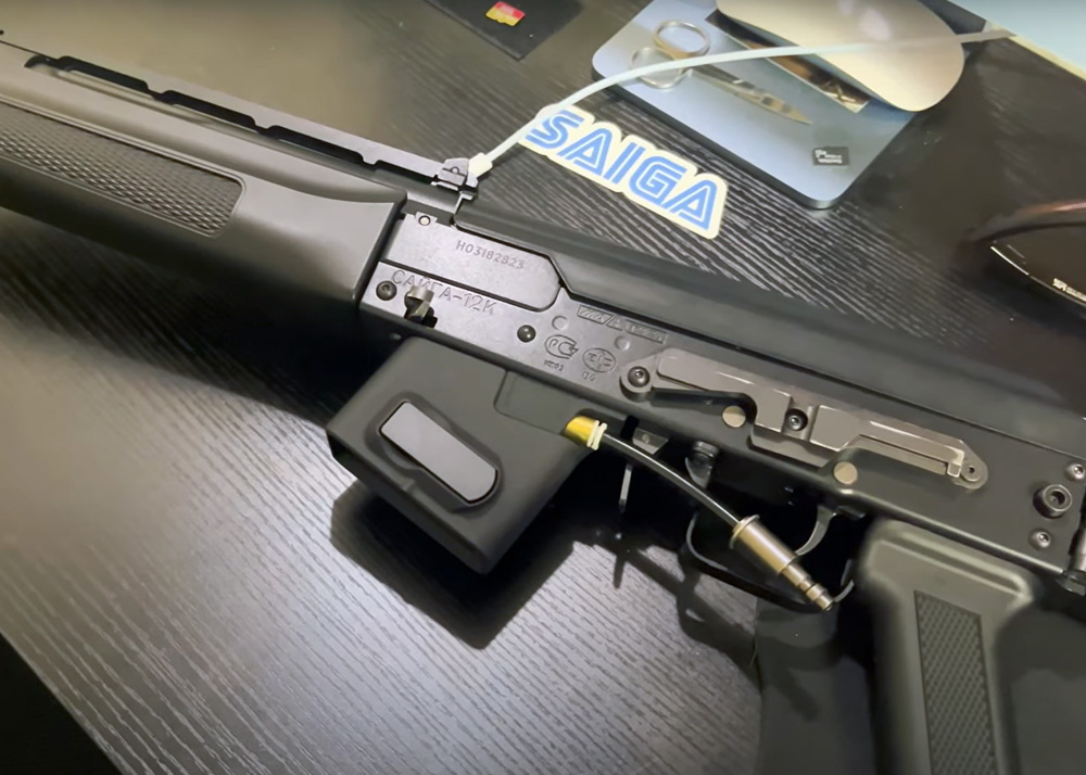 新品Airtac UK　東京マルイ SAIGA-12K M4 HPA アダプター Tokyo Marui SAIGA-12K / SAIGA SBS M4 HPA Adapter - PLUG N PLAY