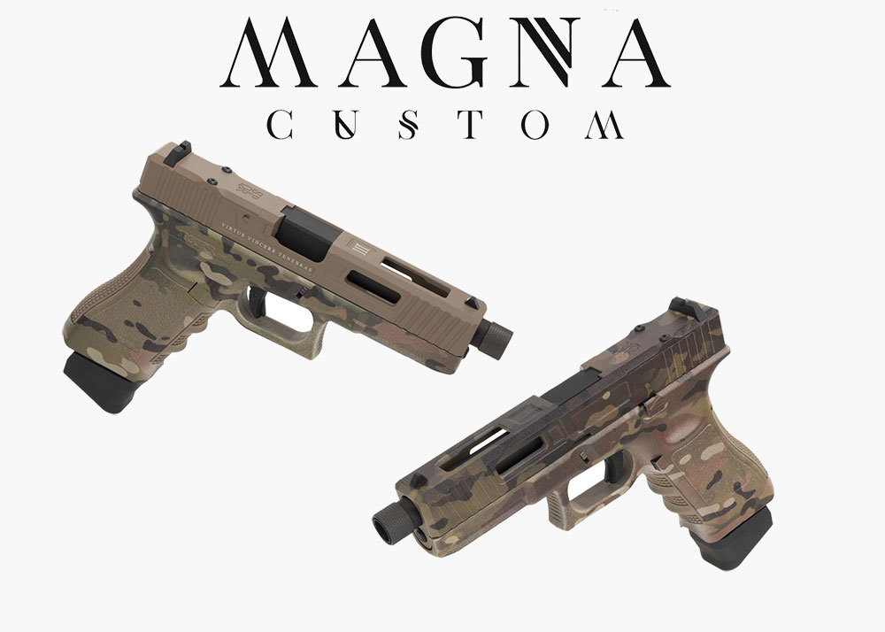 SKW Airsoft Secutor Limited Edition Secutor Gladius Magna III Custom MC GBB Pistols