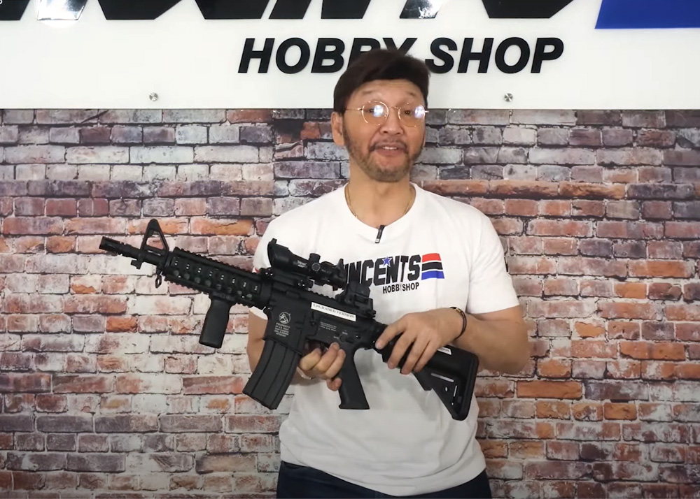 Vincent's Hobby Shop D Belle M4 CQB 530 FPS Upgrade
