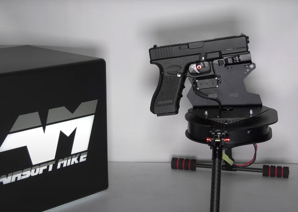 Airsoft Mike Unboxes Duel Code Sentinel Sentry Airsoft Turret