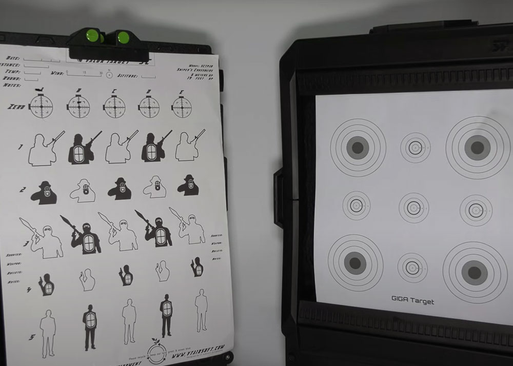 Airsoft Mike On The SRC GIGA Target System | Popular Airsoft