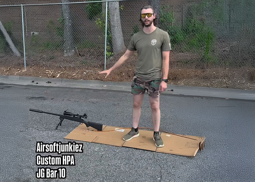Airsoftjunkiez Custom JG BAR-10 Wolverine Bolt Rifle 