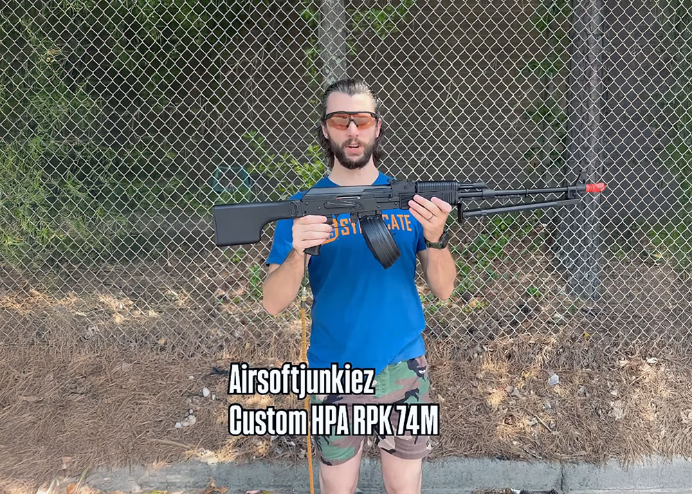 Airsoftjunkiez Custom HPA LCT Airsoft RPK74MN 