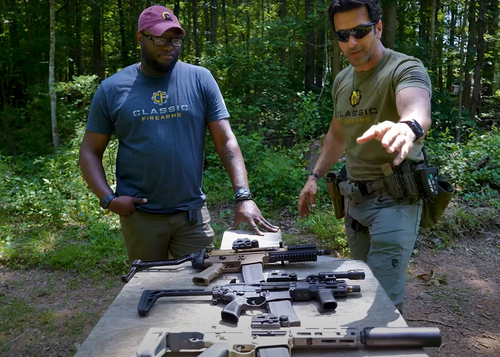 Classic Firearms SCAR 15P vs MCX Rattler LT vs Honey Badger