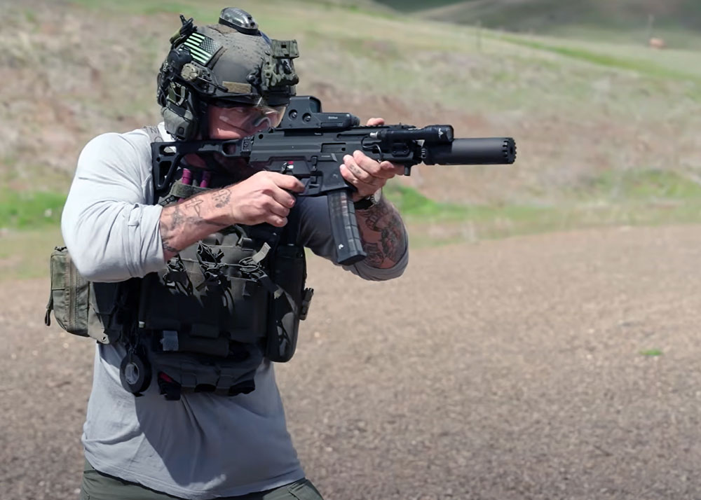 Garand Thumb With The Roller-Delayed KUNA PCC 9mm