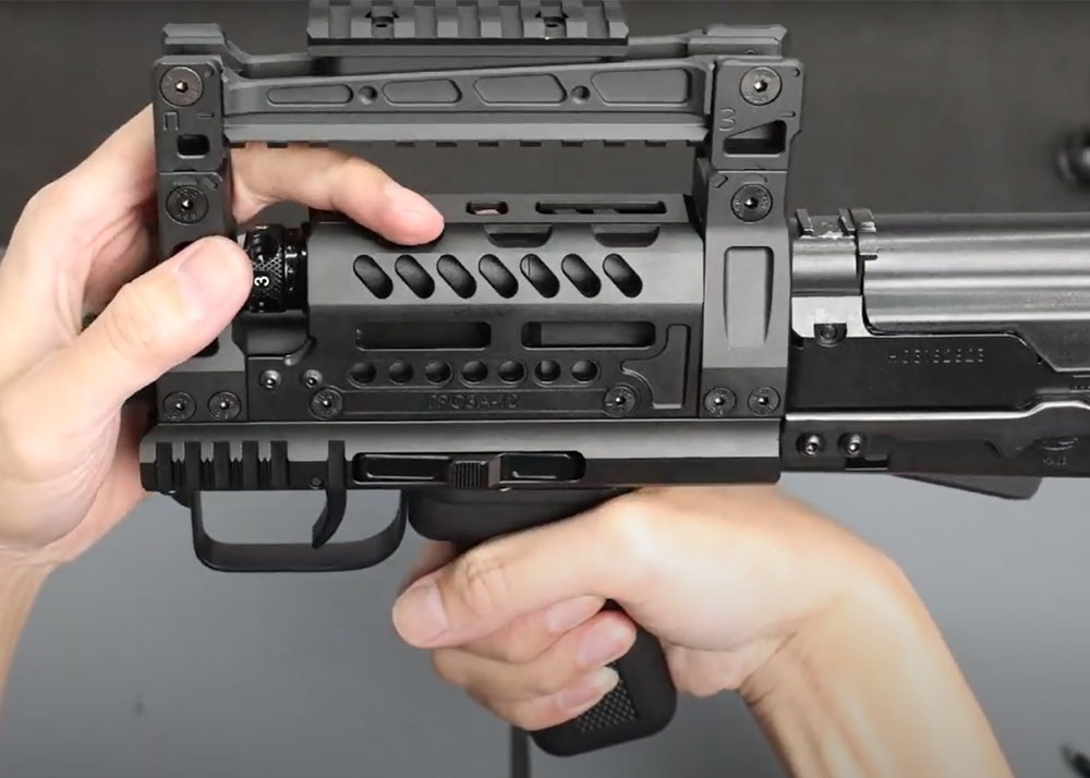 Installing The ITP Groza-12 Kit For Tokyo Marui Saiga-12 SBS