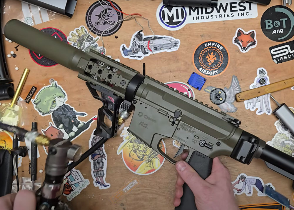 Jaeger Precision Ares M45 X-Class With Polarstar Jack HPA Engine