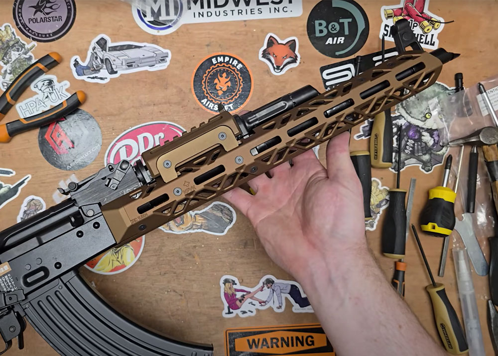 Jaeger Precision Tokyo Marui AKM GBBR With KPYK Ukrainian Handguard