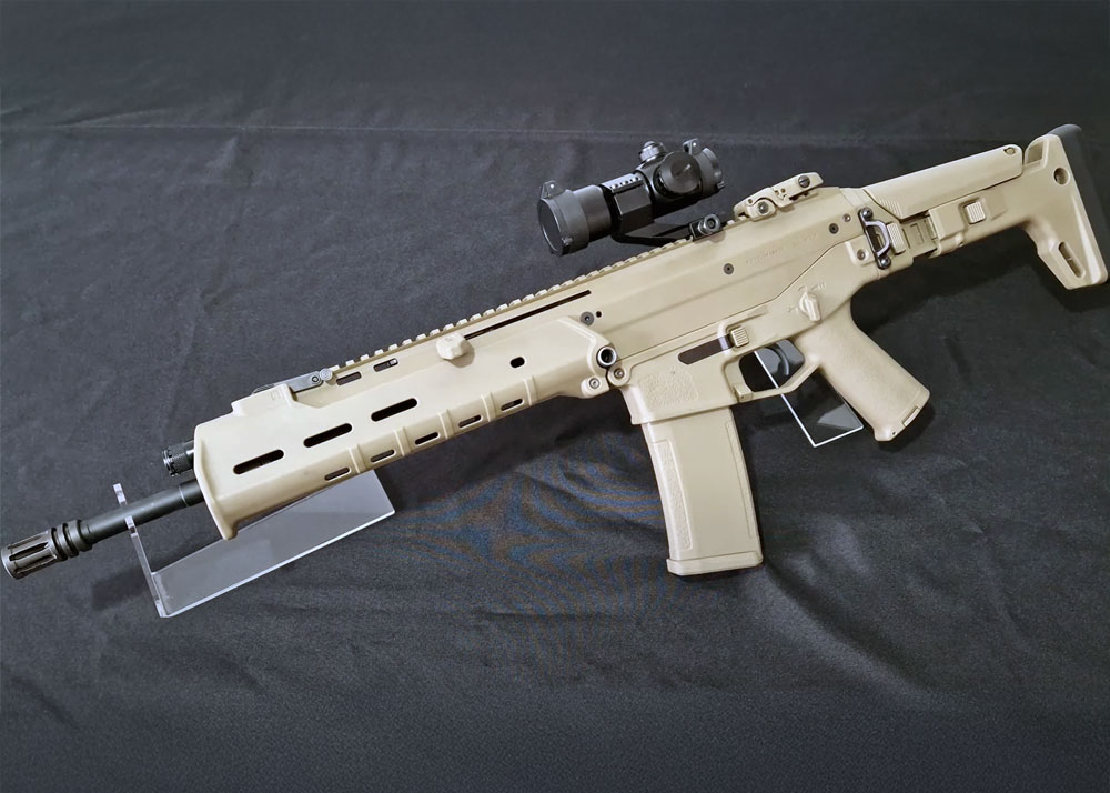トイガン KWA KSC PTS MASADA ACR GBBR Masada Dark Earth - Gas Rifle - KWA Airsoft
