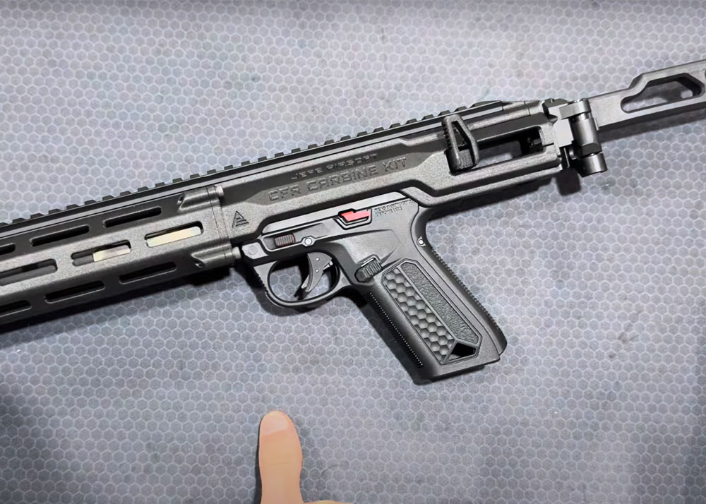 Stupid Airsoft: Jefe Airsoft Extended Bolt Release