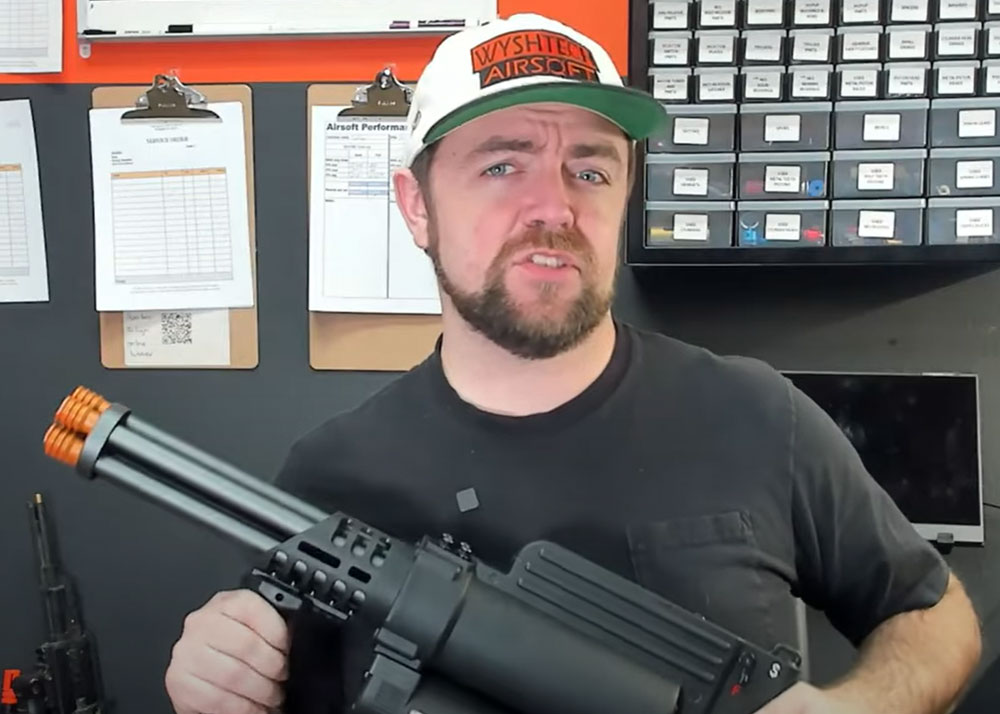 WYSHTECH Airsoft's WELL Pro WE23 Minigun Build