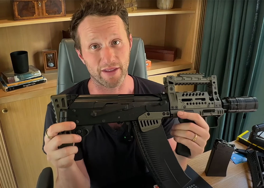 6mm Badger ITP Groza 12 With Tokyo Marui SAIGA-12 SBS