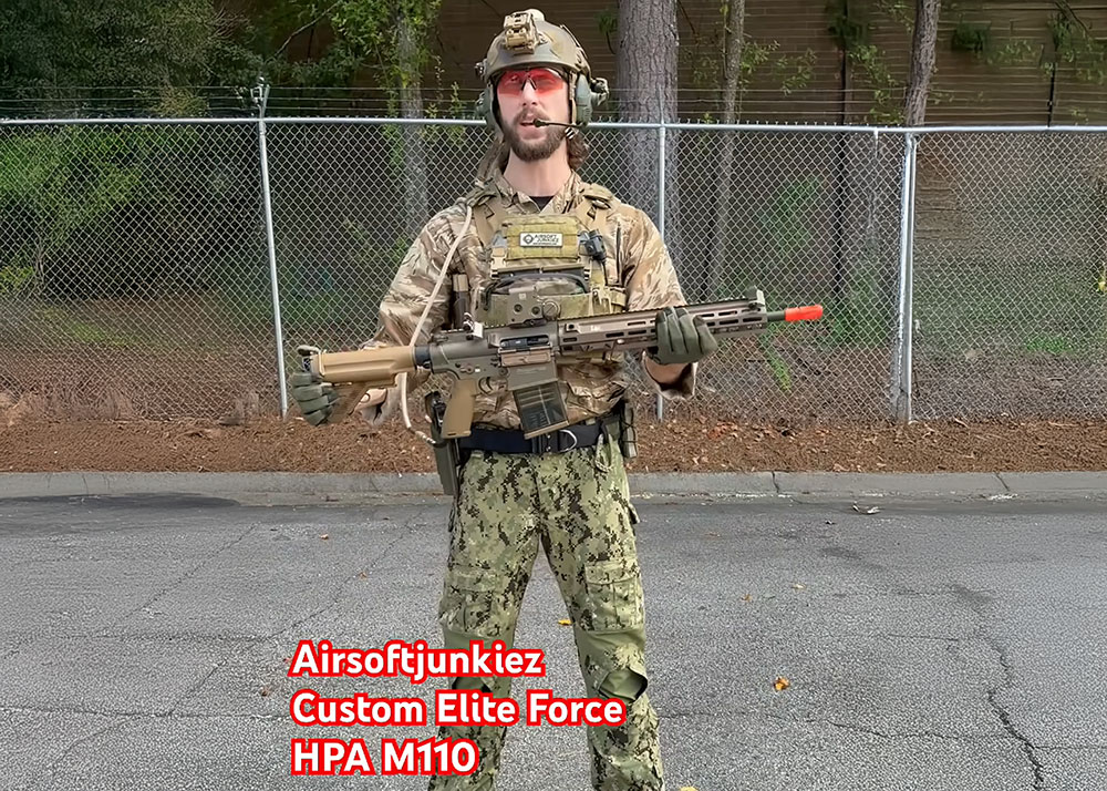 AirsoftJunkiez Custom HPA M110