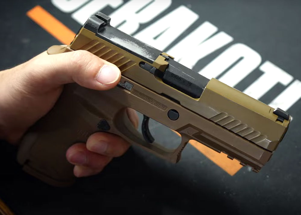 Burger Airsoft Studio Reviving A VFC P320/M18 GBB Pistol