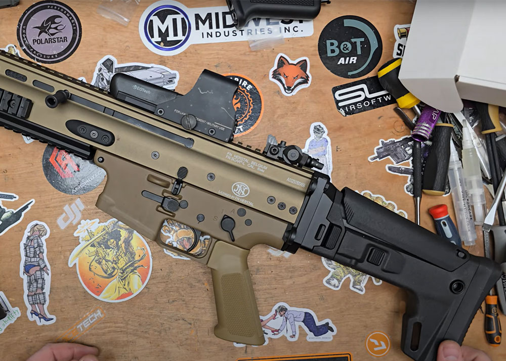 Jaeger Precision Recommended Stock For Guns Modify Scar-L MWS GBBR