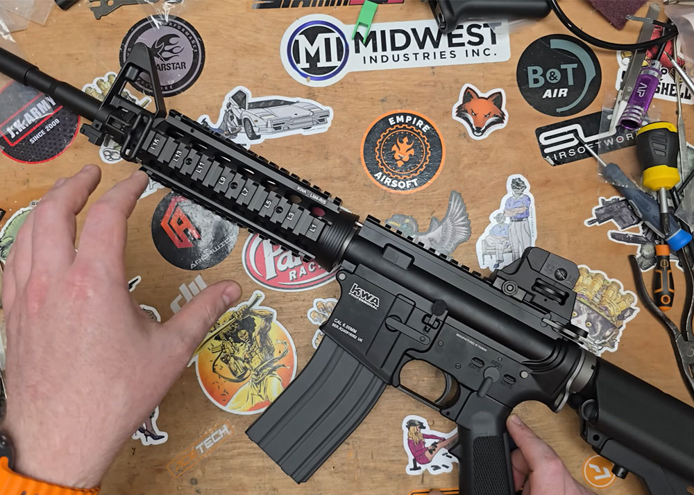 Jaeger Precision Tries The KWA LM4 RIS PTR GBB