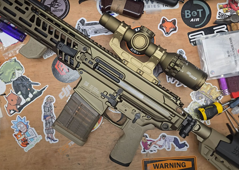 Jaeger Precision On The Toxicant Airsoft XM5 Sig Spear GBBR